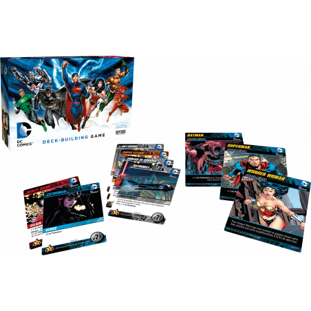 dc comics deck building jeu de base 1