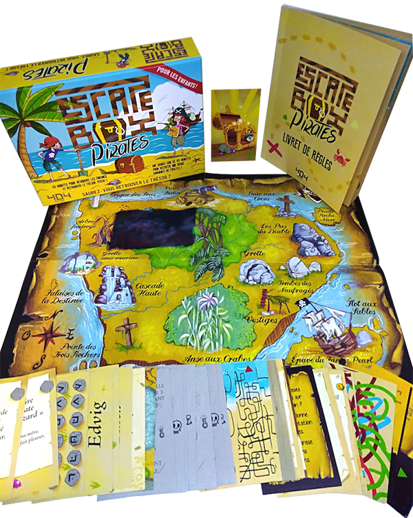 escape game enfant sur le theme pirates 1