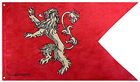 game of thrones drapeau game of thrones lannister 70x120