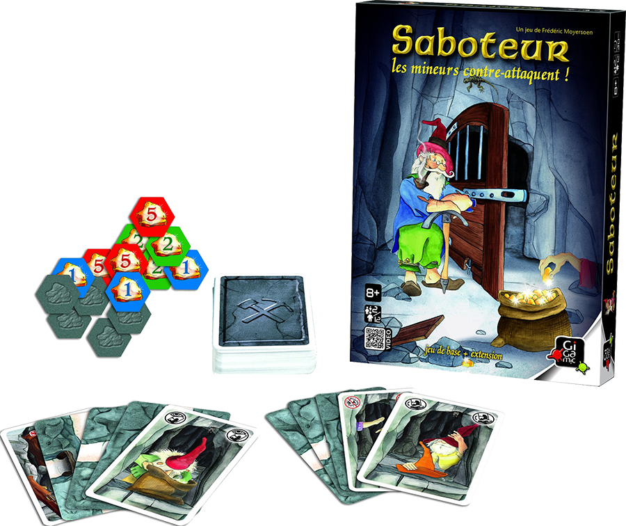 saboteurs 2 les mineurs contre attaquent boite